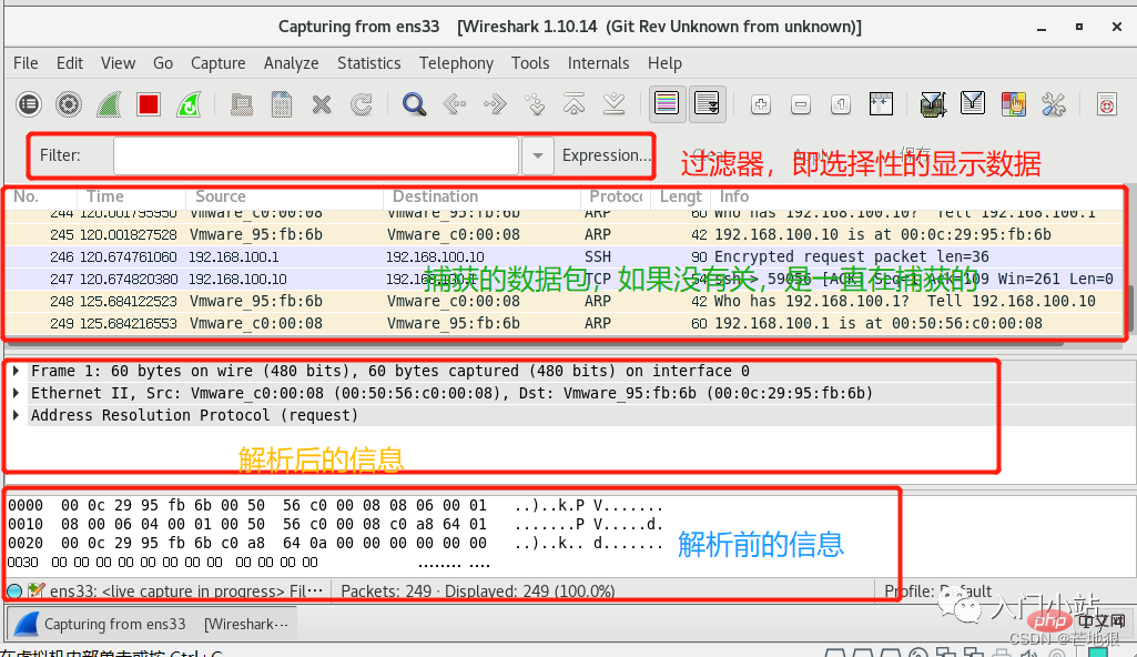 Linux 网络抓包剖析工具